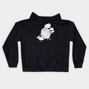 Space Octopus Kids Hoodie